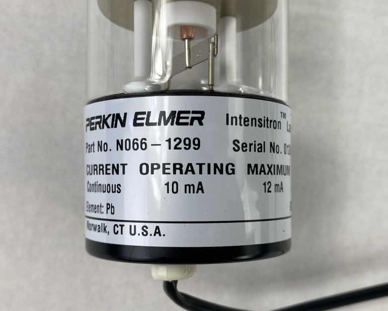 Perkin Elmer N066-1299 Intensitron Lamp for Absorption Spectrometers Pb Lead