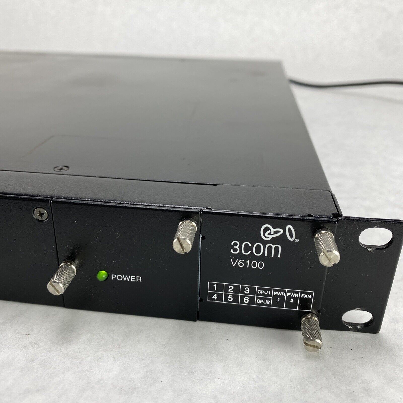 3Com V6100 VCX Digital Chassis 3CRVG71225-07 GTPM00101
