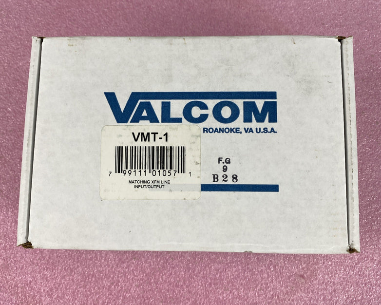Valcom VMT-1 Matching XFM Line