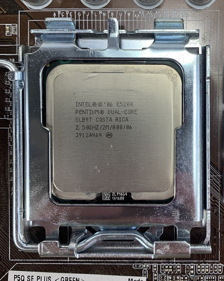 Asus P5Q SE Plus Motherboard Intel Pentium Dual-Core E5400 2.5GHz No Shield