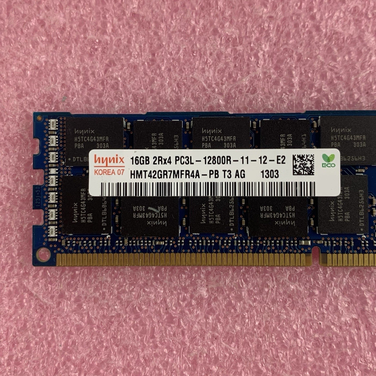 SK Hynix 16 GB HMT42GR7MFR4A-PB PC3L-12800R DDR3-1600 ECC RDIMM Ram Lot of 2x2