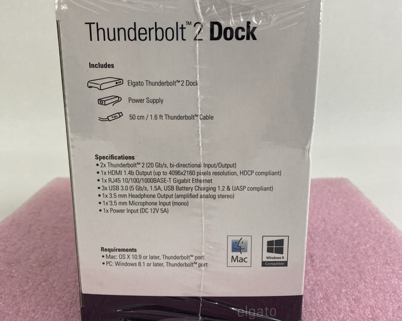 Elgato Thunderbolt 2 Docking station Sealed