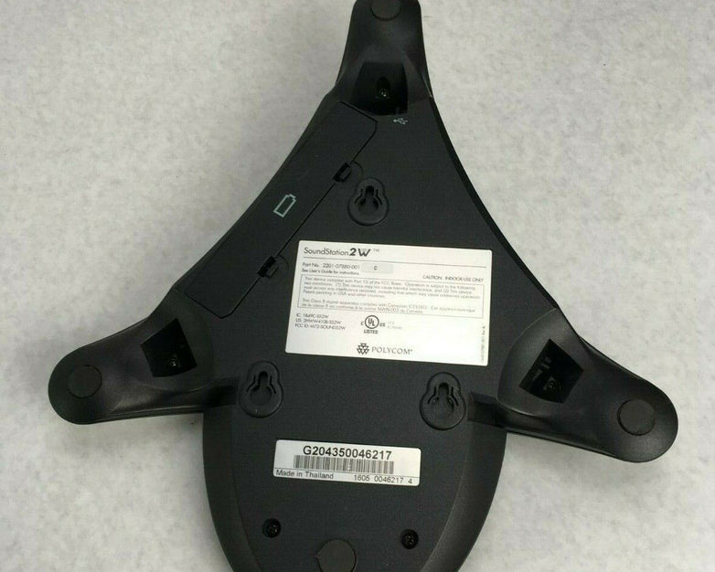 Polycom SoundStation 2W 2201-07880-001 Conference With Battery