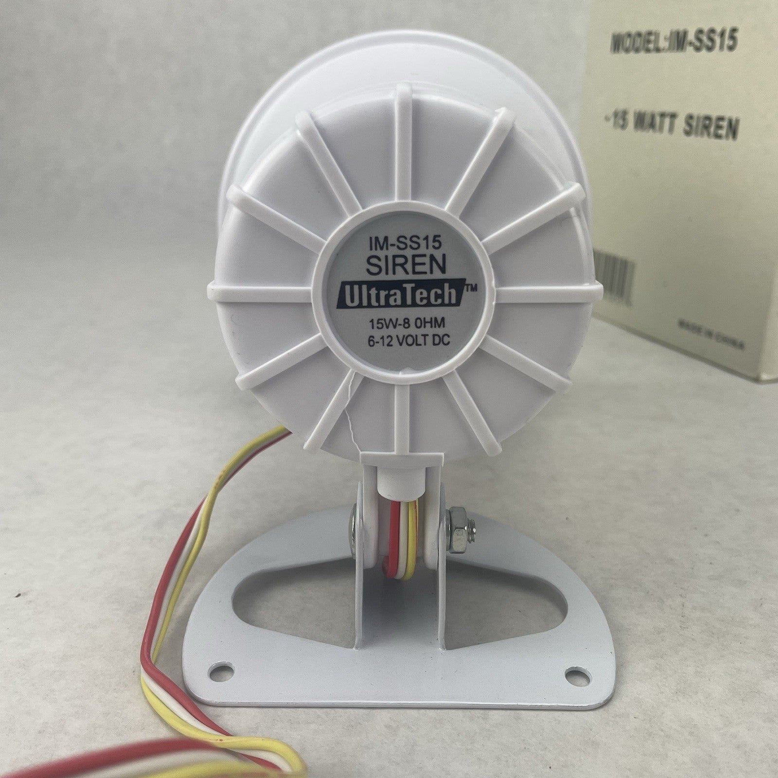 UltraTech IM-SS15 Siren Alarm Horn Speaker 15W 6VDC - 12VDC Lot of 22