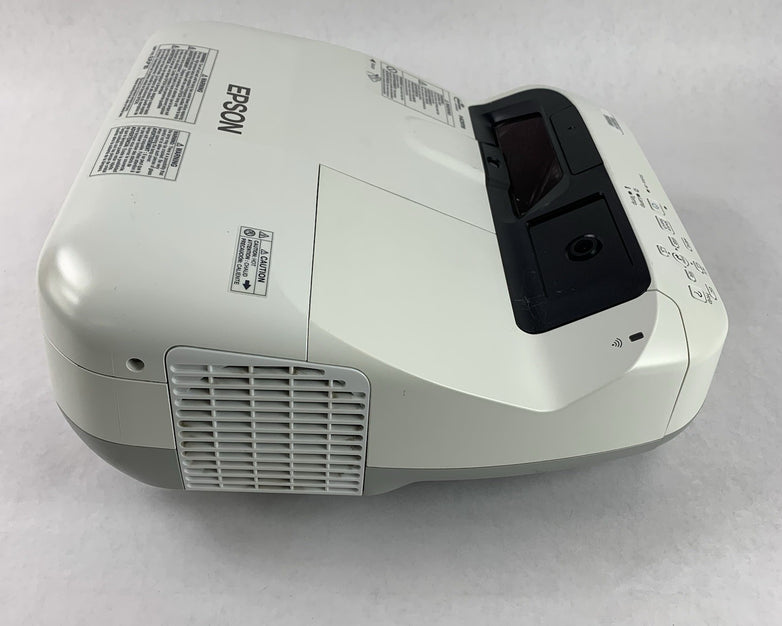 Epson H599A BrightLink 595Wi LCD Lamp Projector 3863 Lamp Hours - No Remote