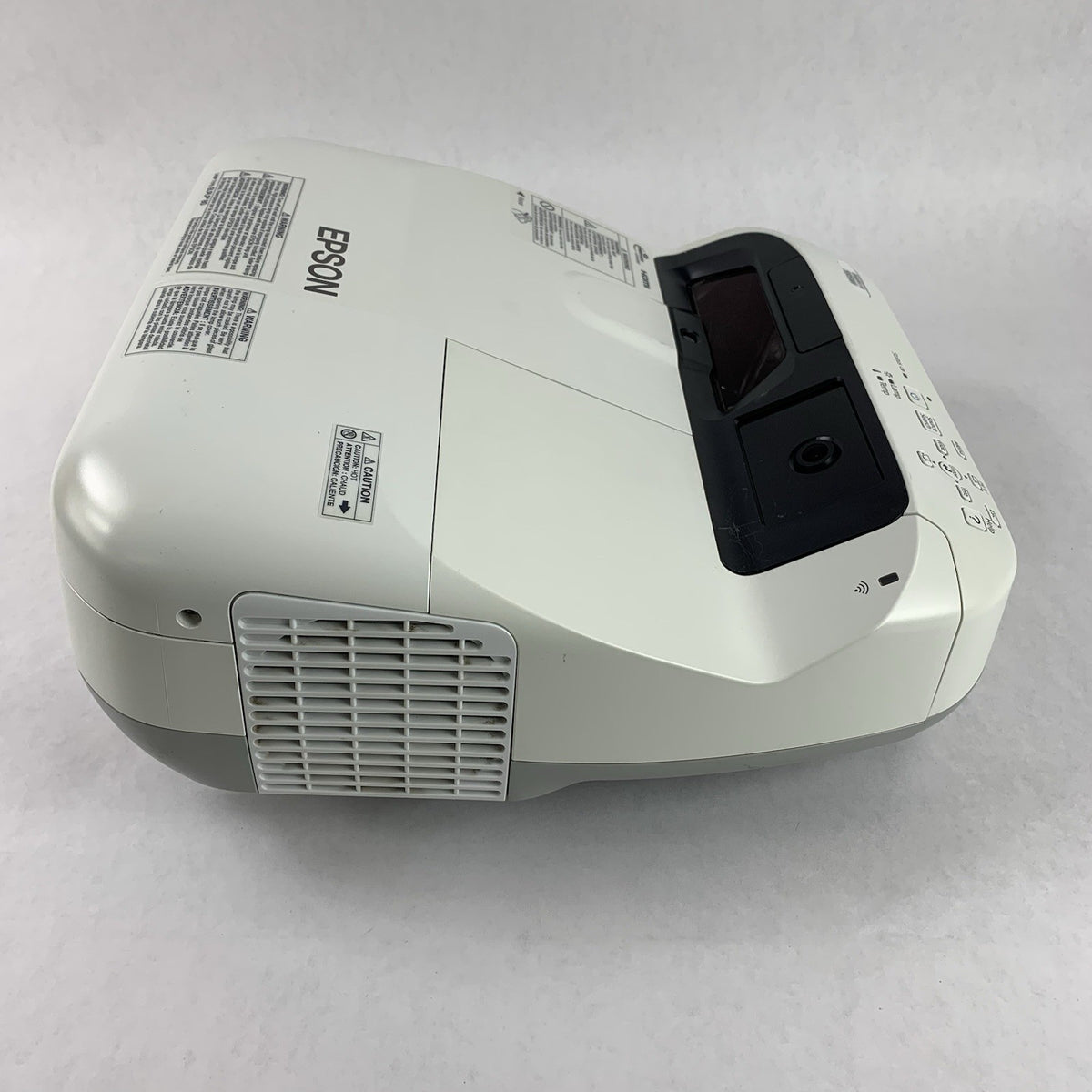 Epson H599A BrightLink 595Wi LCD Lamp Projector 3863 Lamp Hours - No Remote2