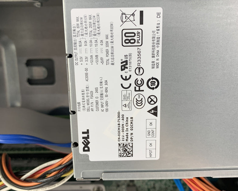 Dell PowerEdge T110 II Server Tower Pentium G620 2.6 GHz 8 GB RAM No OS No HDD