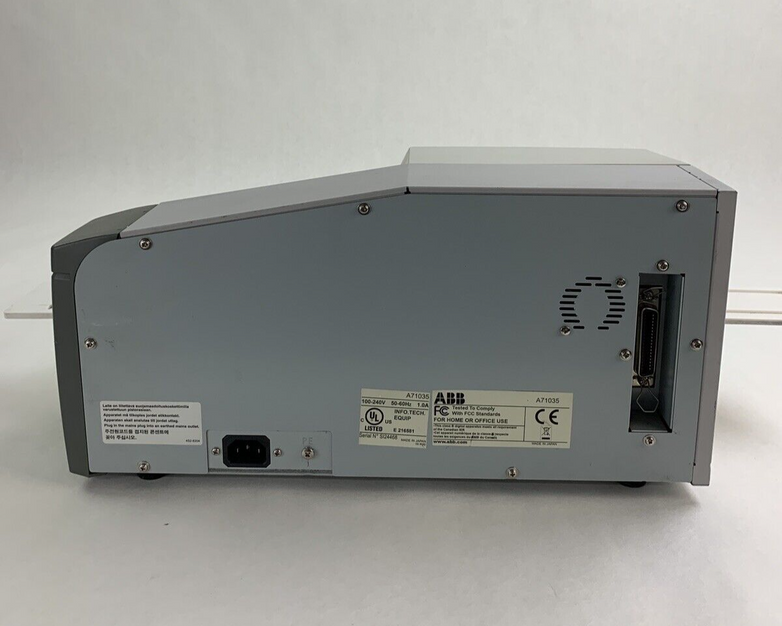 ABB HTP500 Thermal Transfer Marking System Powers on Bad Cover Hinge