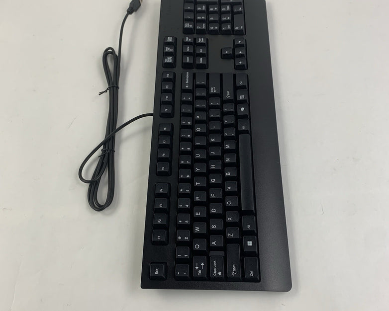 Lenovo 1PSD51P47999 1PSD51P48046 Traditional Keyboard USB AI Black Lot of 4
