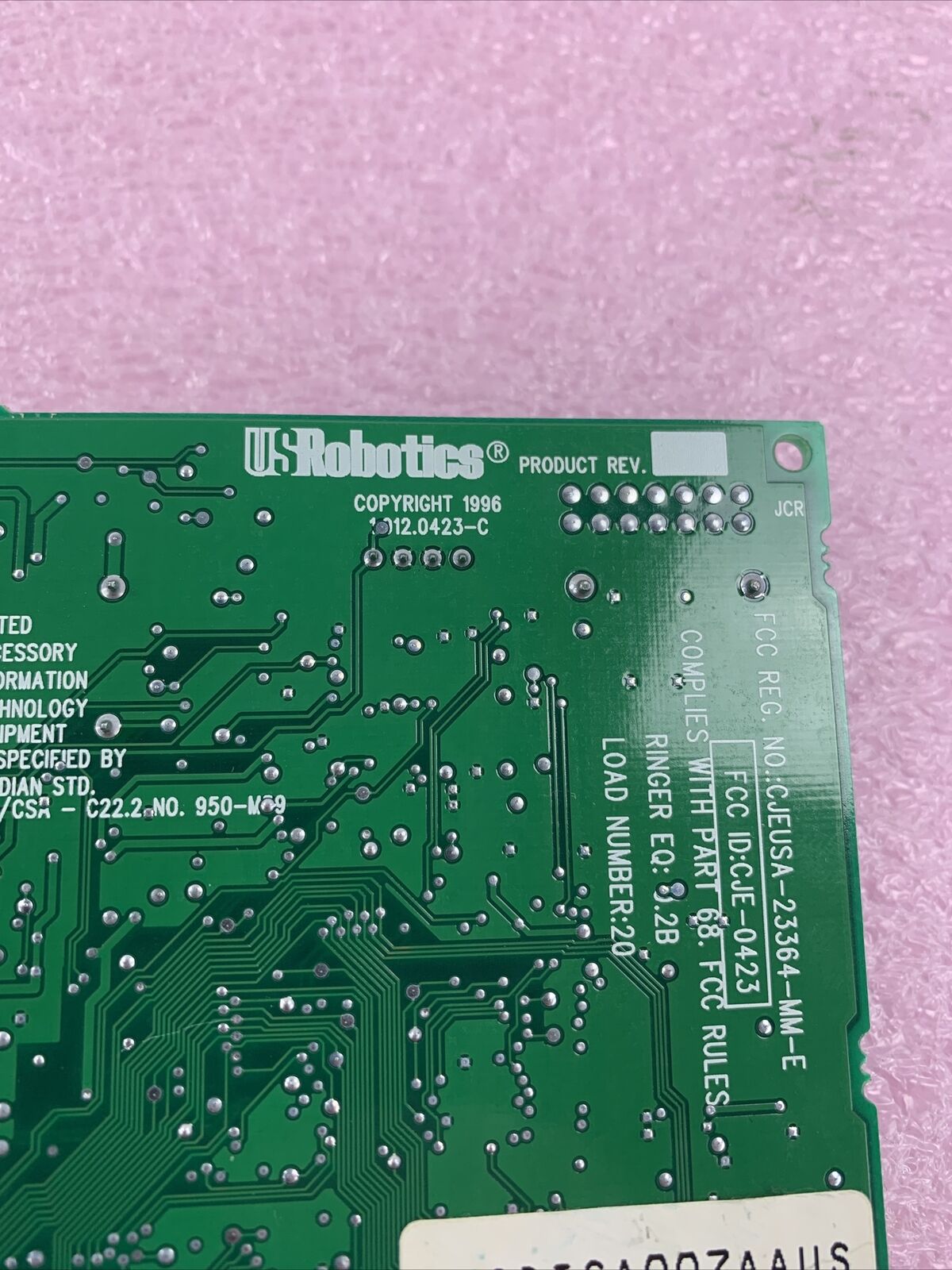 VINTAGE GATEWAY US ROBOTICS TELEPATH 28.8 MODEM MODISA007AAUS FCC CJE-0423