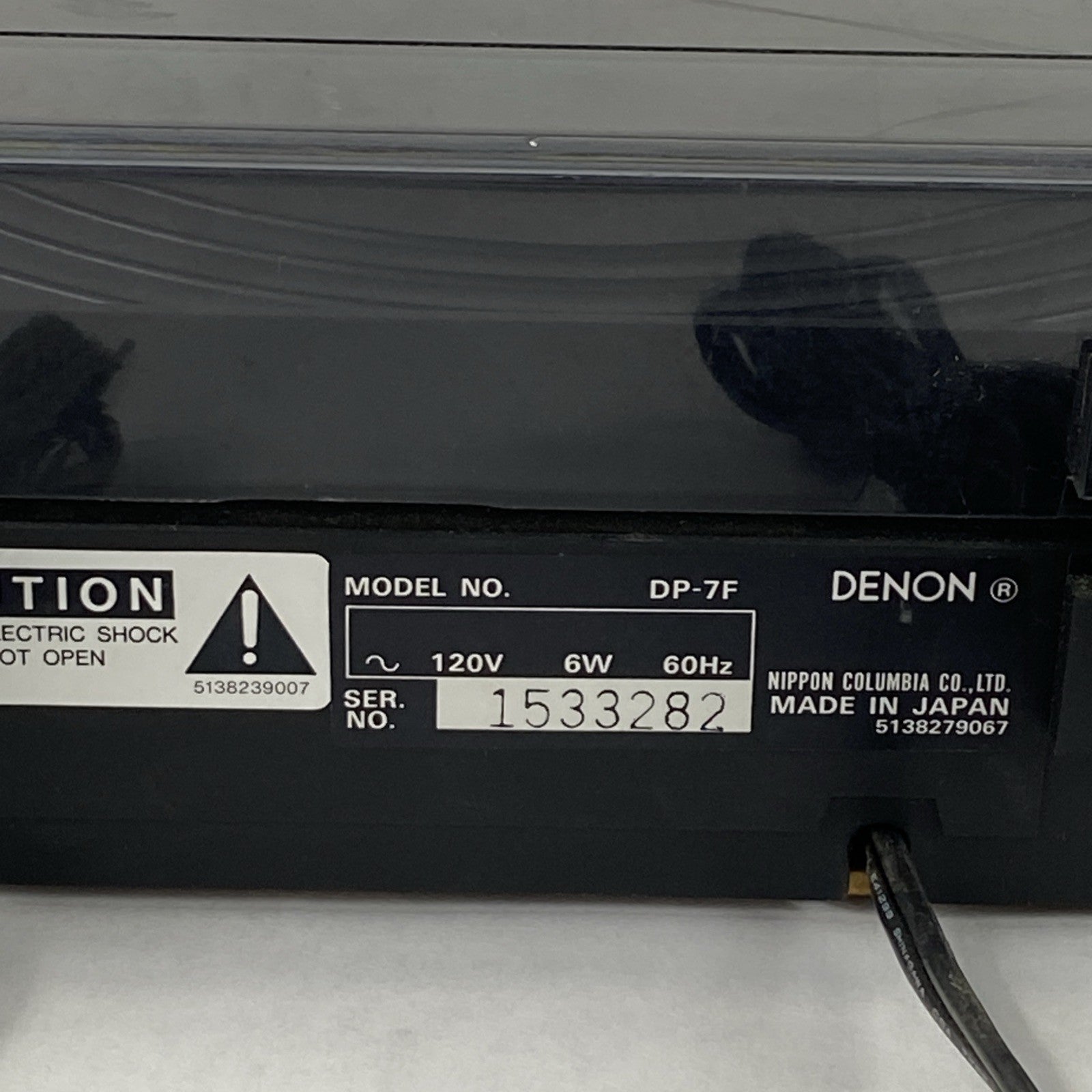 Denon DP-7F Quartz Turntable Tested