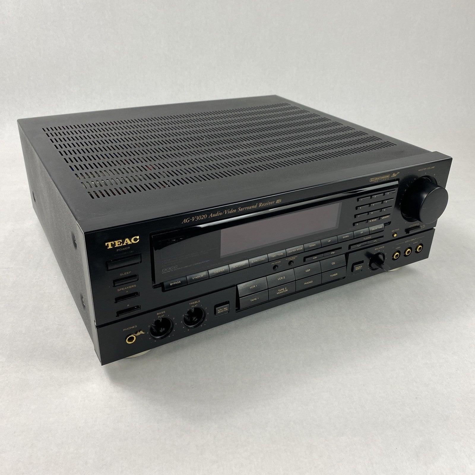 TEAC AG-V3020 Stereo Receiver No Remote