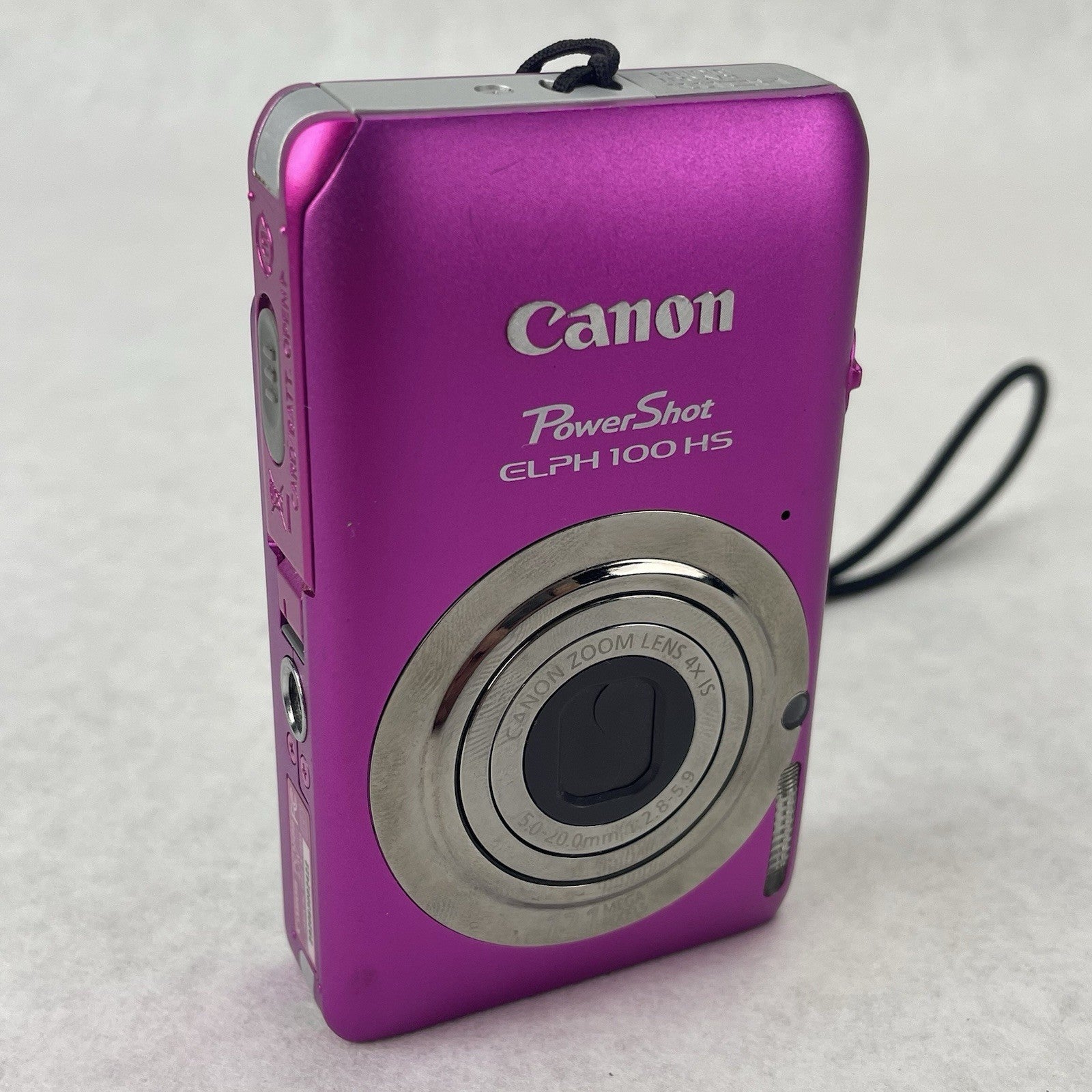 Canon PowerShot ELPH 100 HS 12.1MP Camera No Battery No Memory Card No Charger2