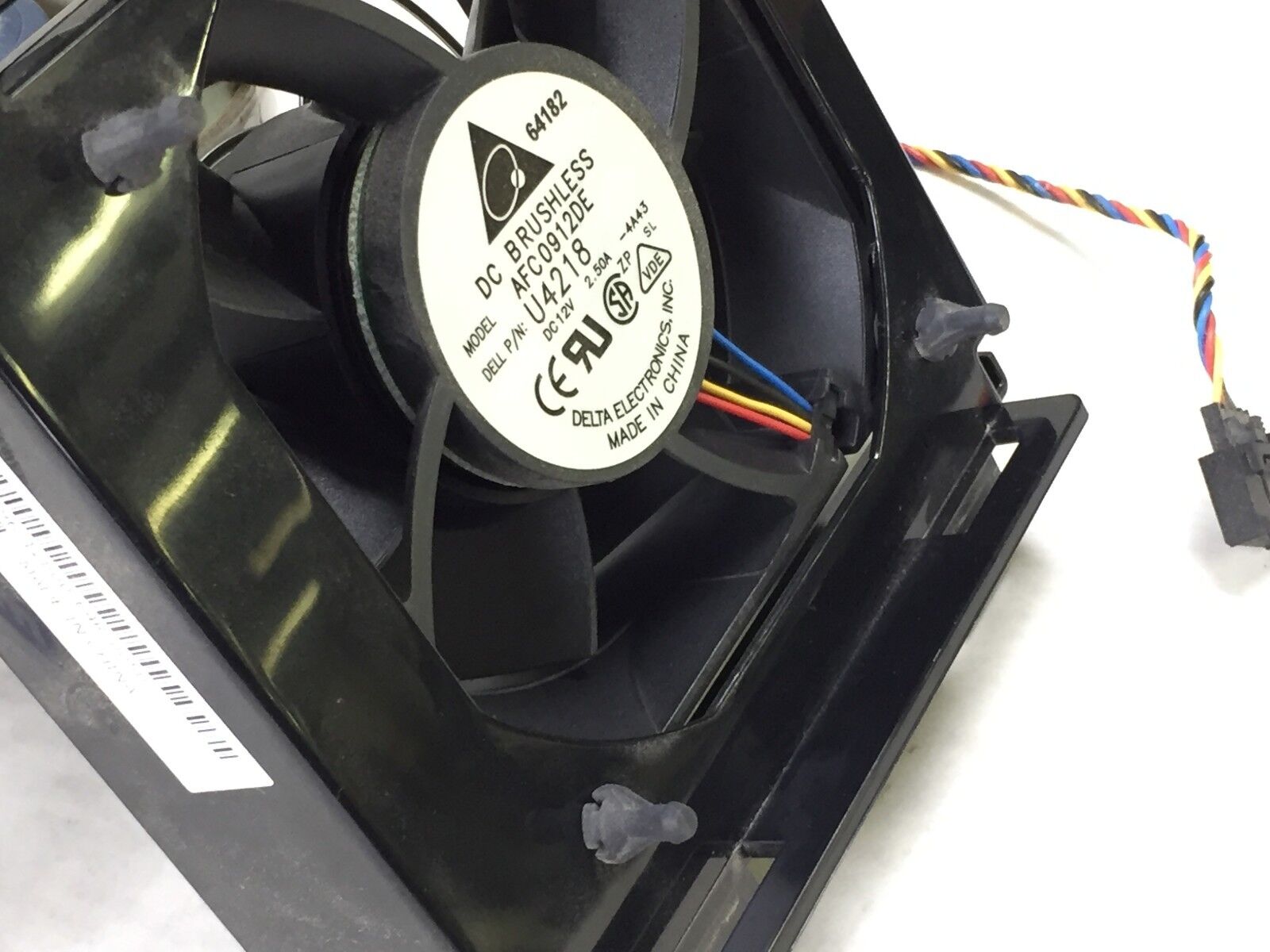 Server Fan Dell U4218 Delta Electronics AFC0912DE DC12v 2.50A