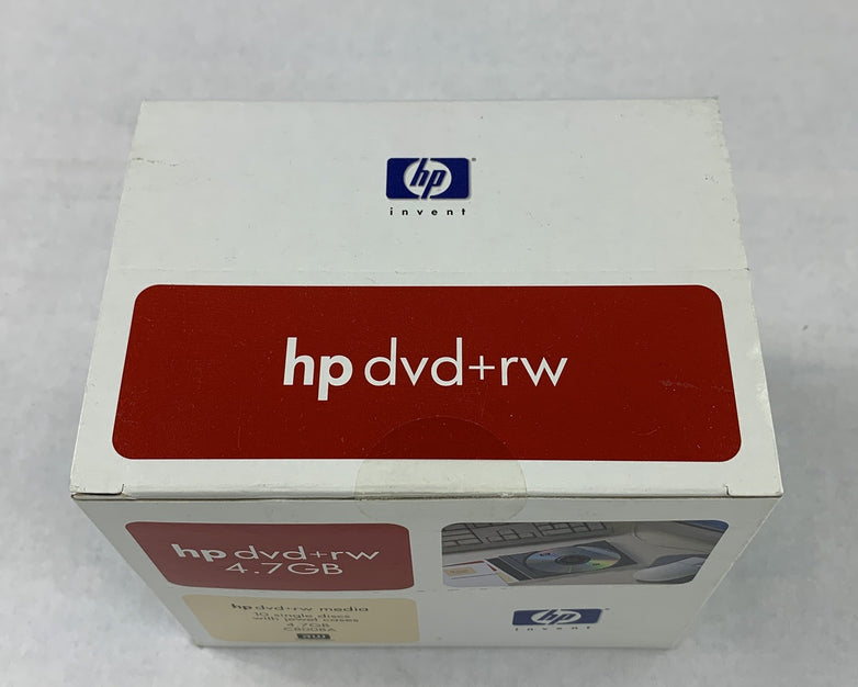 HP C8008A 4.7GB Rewritable DVD+RW Disc NOS 10 Pack New OEM Sealed