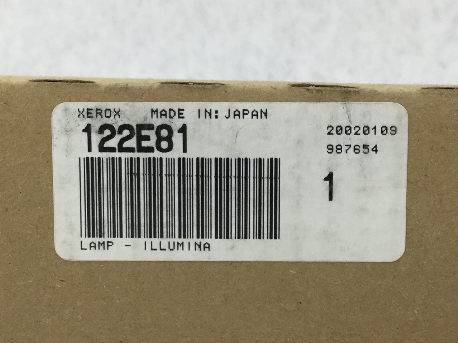 Genuine Xerox 122E81 Lamp - Illumina  NEW in Sealed Box