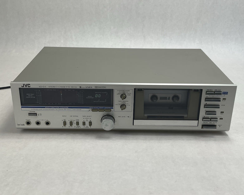JVC KD-D4J Stereo Cassette Deck Tested For Parts