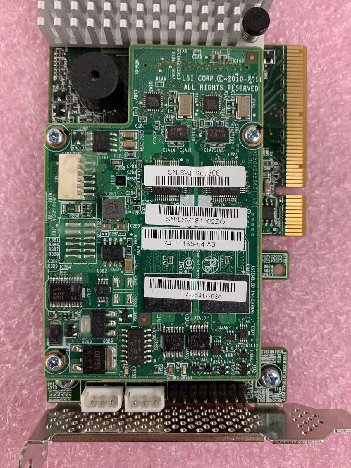 Cisco UCS-RAID9271CV-8I MR A 74-11165-04 Raid Card Tested