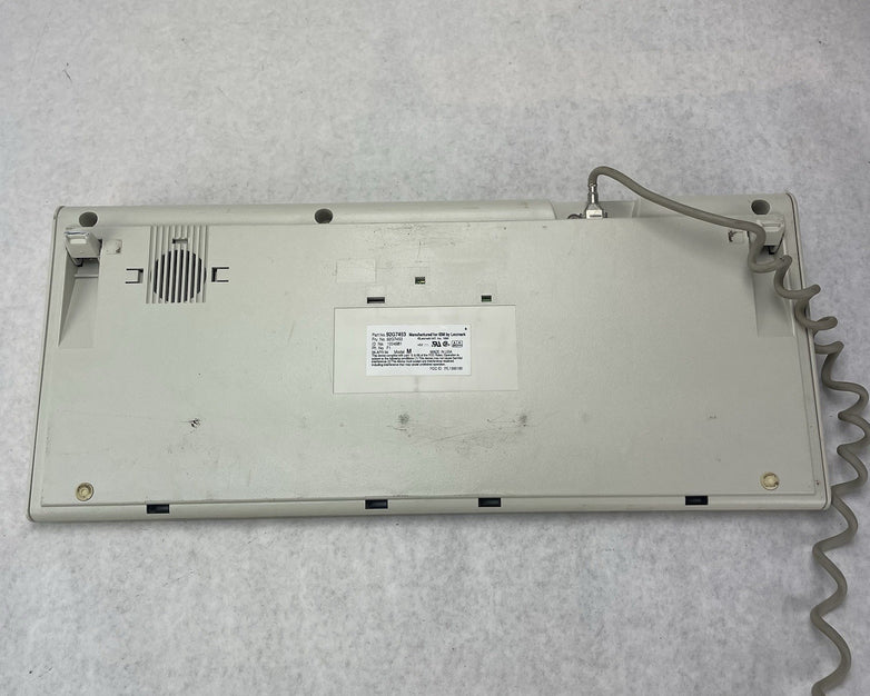 1995 IBM Model M Clicky Mechanical Keyboard 92G7453 Lexmark Missing Keycaps