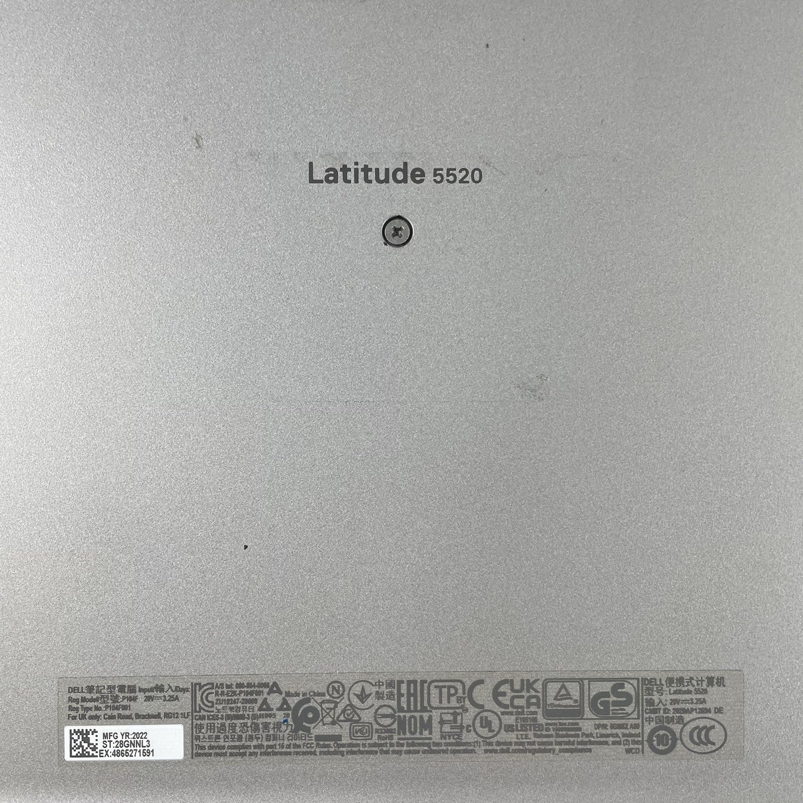 Dell Latitude 5520 15.6" i5-1145G7 2.6GHz 8GB RAM No SSD/OS/AC - Scratched Paint14