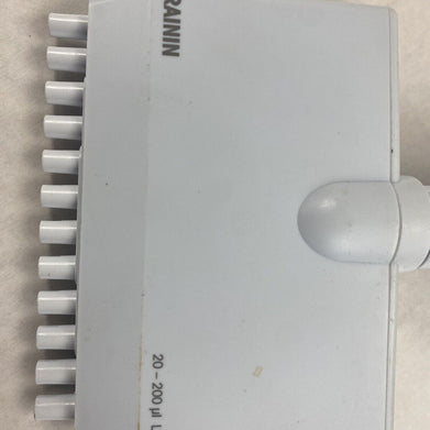 Rainin Pipet-Lite XLS L-200 20-200 uL LTS 12-Channel Pipette