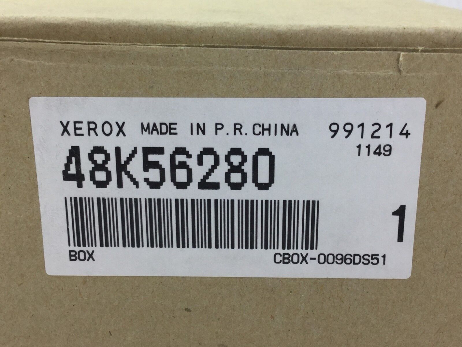Xerox 48K56280 Developer Unit CBOX-0096DS51