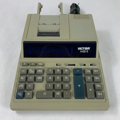 Victor 1430-3 Wired Printing Calculator