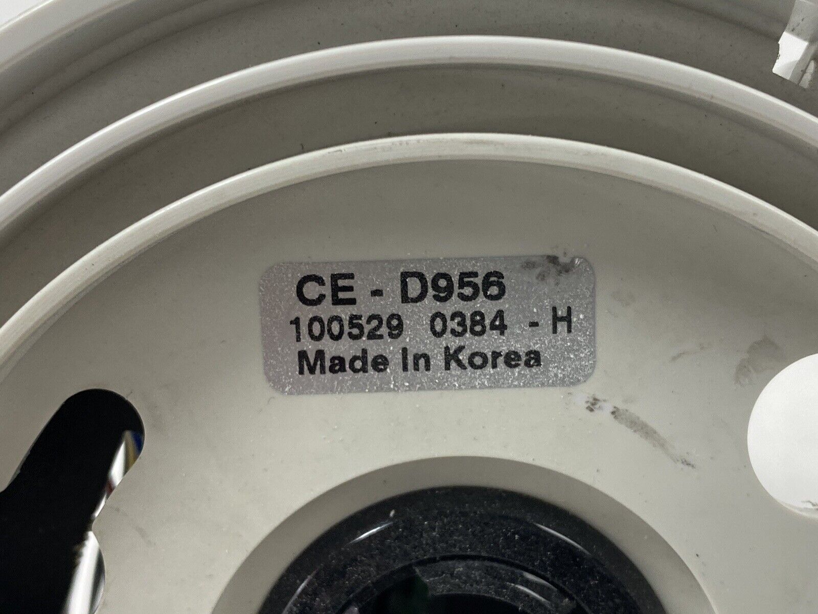 Lot of 2 Clinton Electronics CE-D956 Indoor TDN Dome Camera Untested No Cover