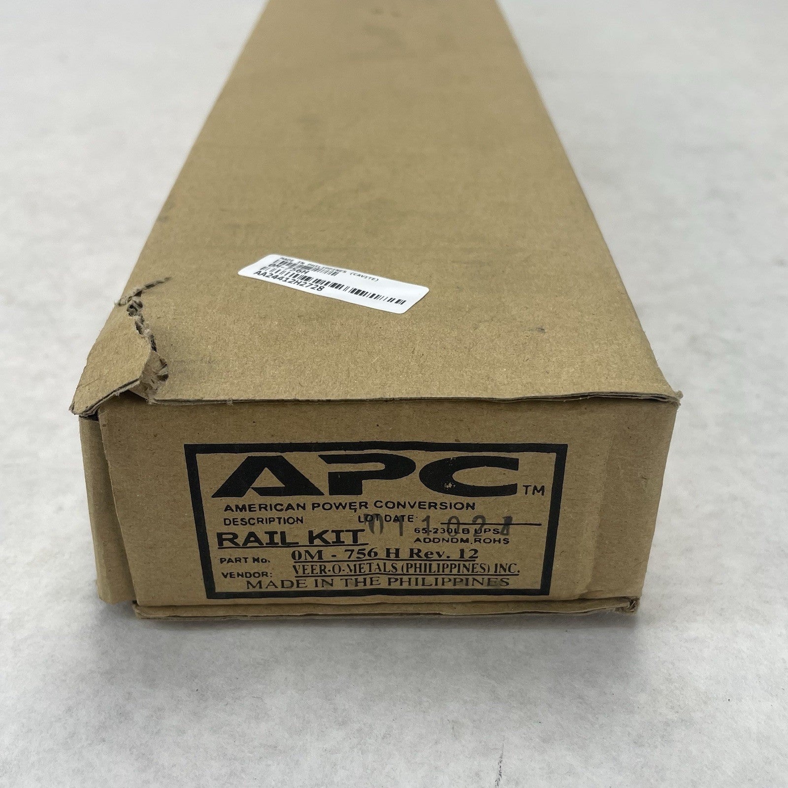 APC 0M-756H Smart UPS 4-Post Sliding Rail Assembly Kit7