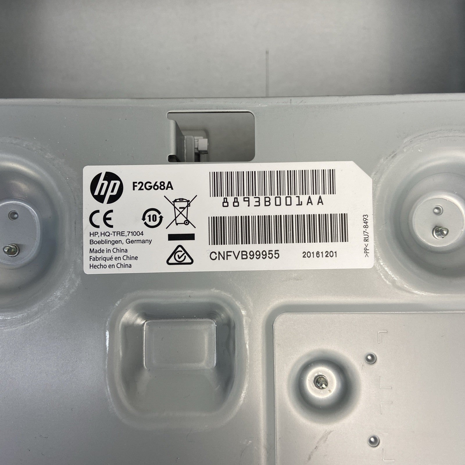 HP LaserJet M604 M605 M606 F2G68A Paper Feeder 500 Sheet Tray "3"