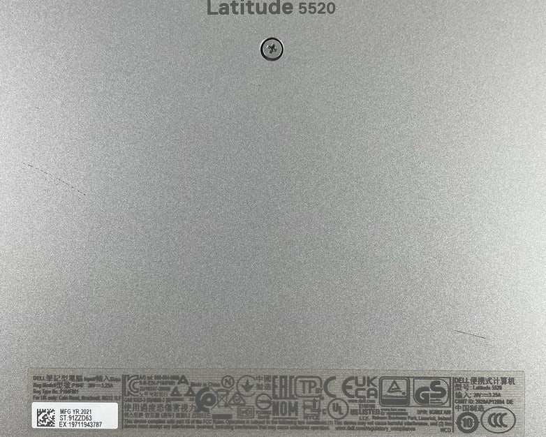 Dell Latitude 5520 15.6" i5-1135G7 1.40 GHz 8 GB RAM No SSD/OS/AC - Bad Paint