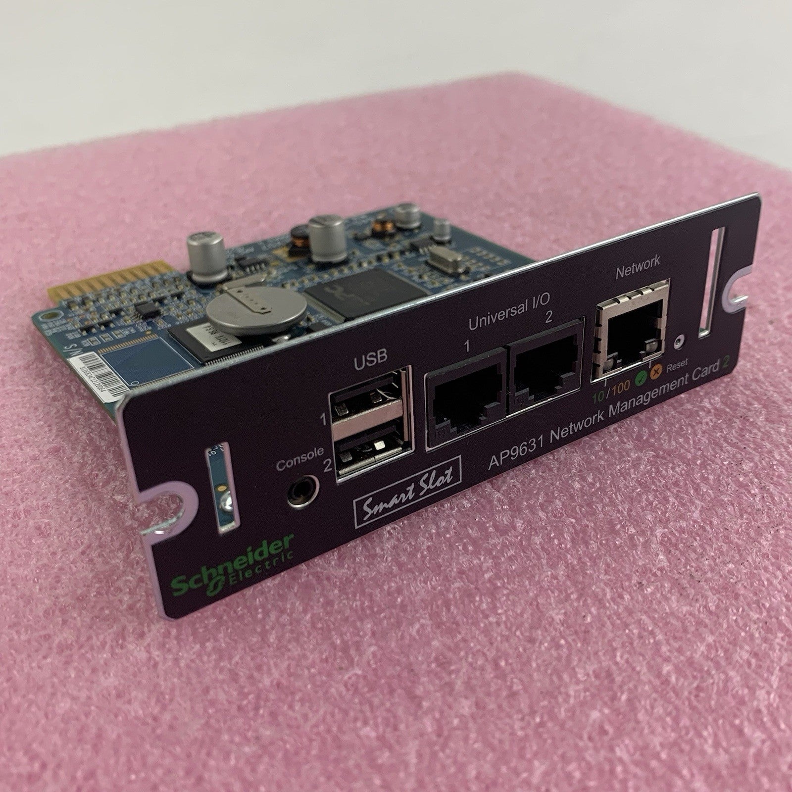 Schneider Electric Smart Slot AP9631 Network Management Card 20