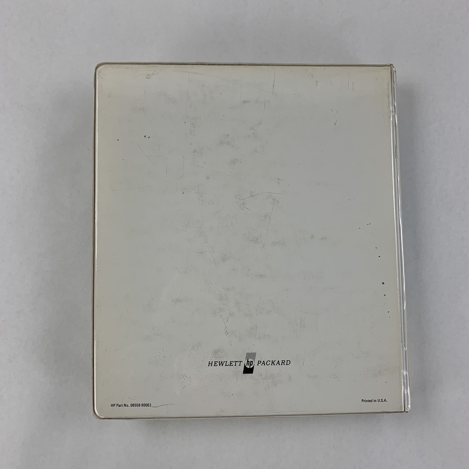 Hewlett Packard 8558B Spectrum Analyzer Operating and Service Manual 08558-90061