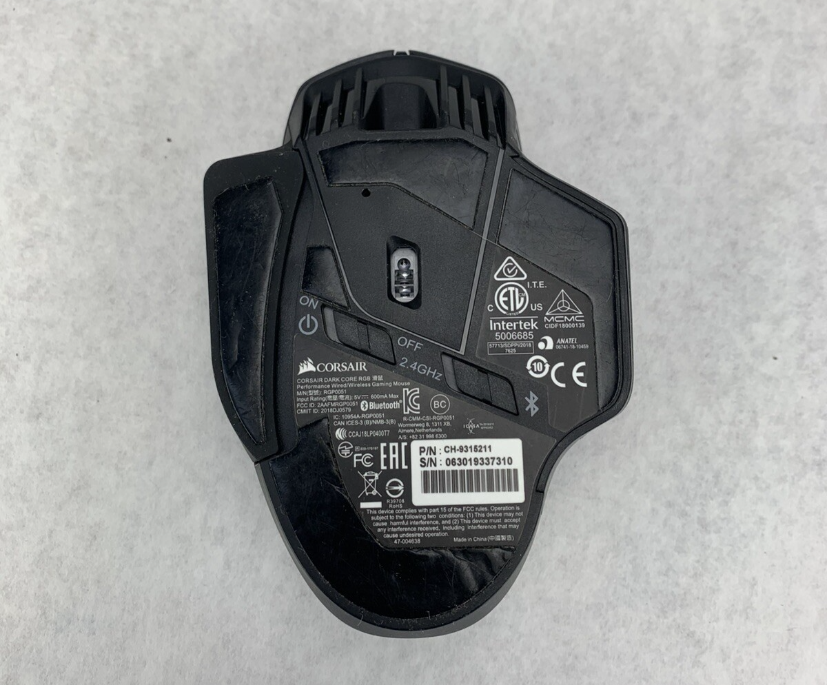 Corsair RGP0051 Dark Core RGB Performance Wired/Wireless Gaming Mouse