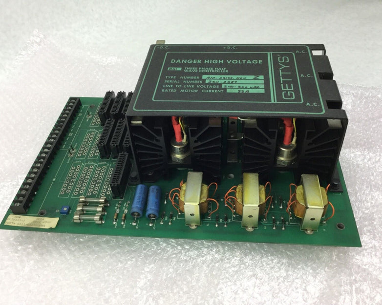 GETTYS Three Phase Half Wave Controller  A111-03138-H04  240-300 VAC