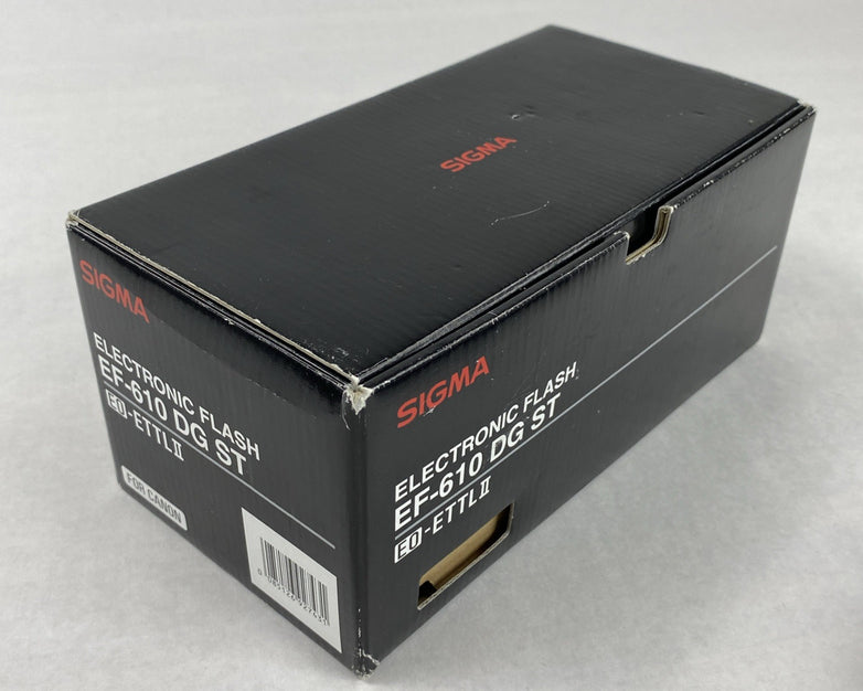 Sigma EF-610 DG ST E0-ETTL II Electric Flash For Canon
