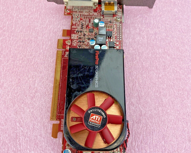 ATI 102C0210612 FirePro V3800 512MB DisplayPort DVI PCIe GPU (Lot of 2)