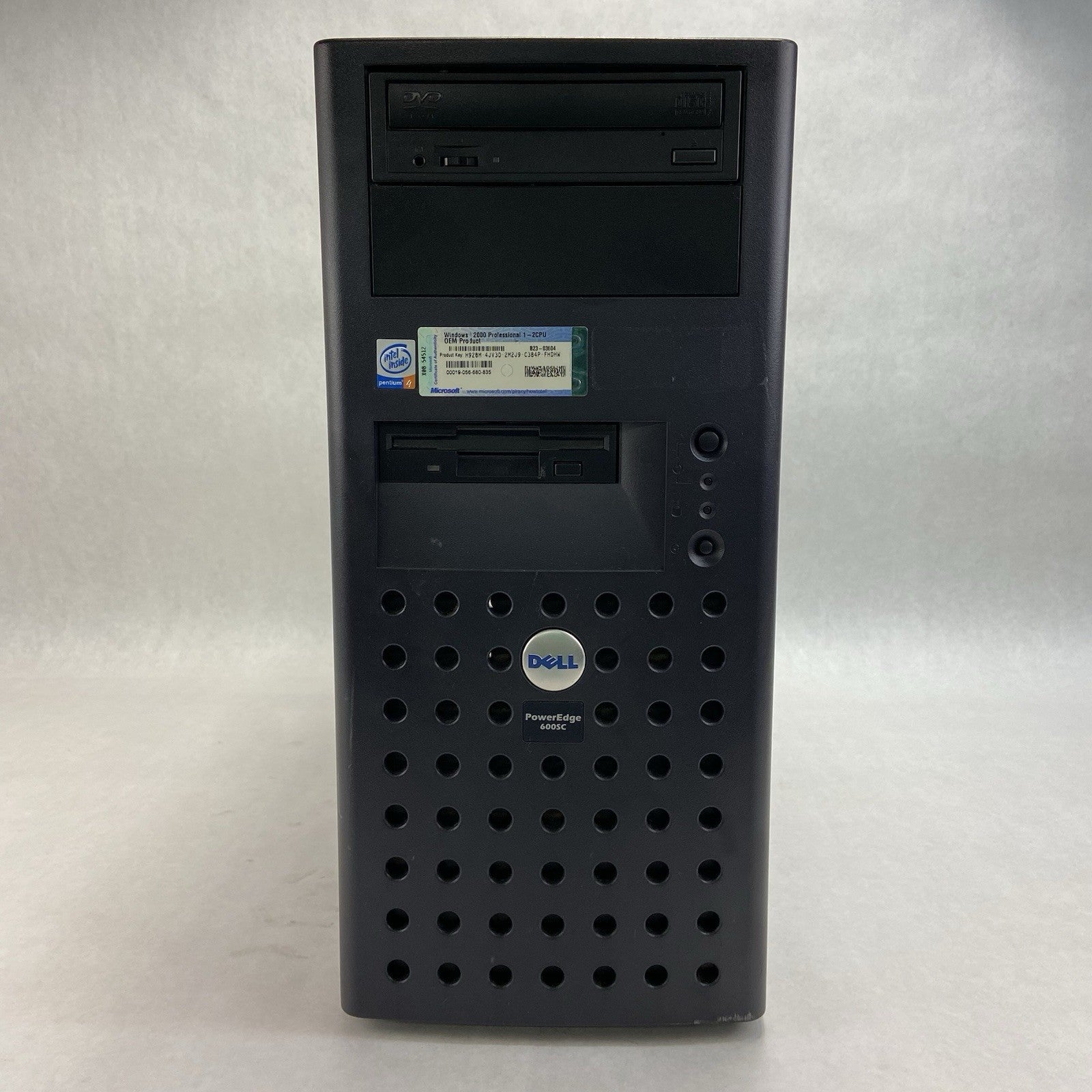 Dell PowerEdge 600SC Server Intel Pentium 4 256MB RAM No HDD No OS1