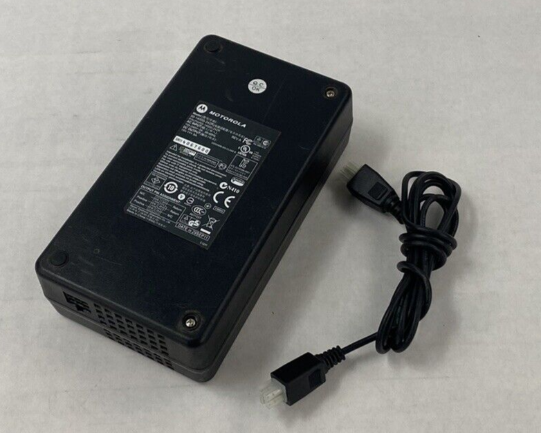 Lot of 3 Motorola 50-14000-242R 15V 5A Power Supply With Cable