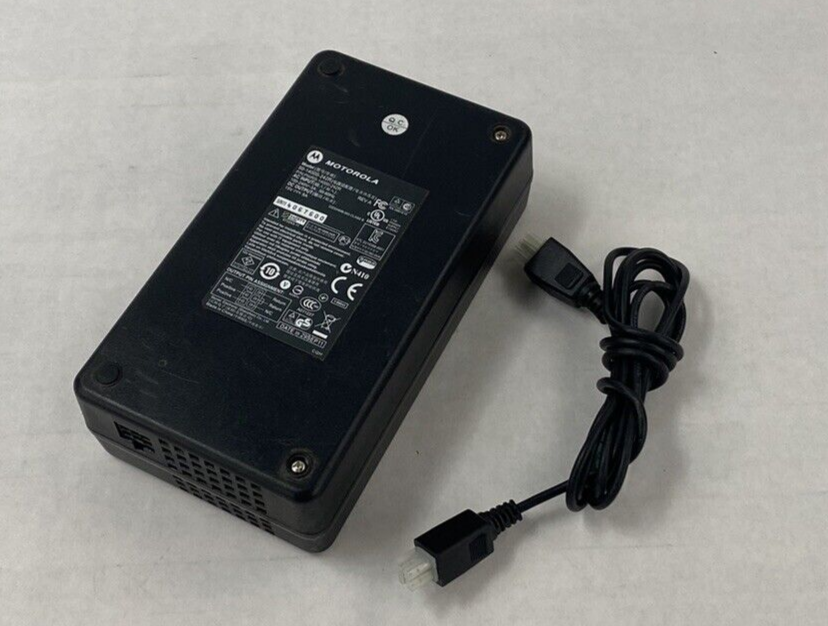 Lot of 3 Motorola 50-14000-242R 15V 5A Power Supply With Cable