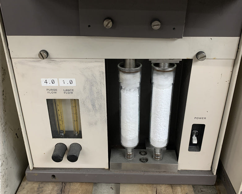Leco Corp. SC-444 Carbon and Sulfur Analyzer /w 602-500 Furnace No HDD