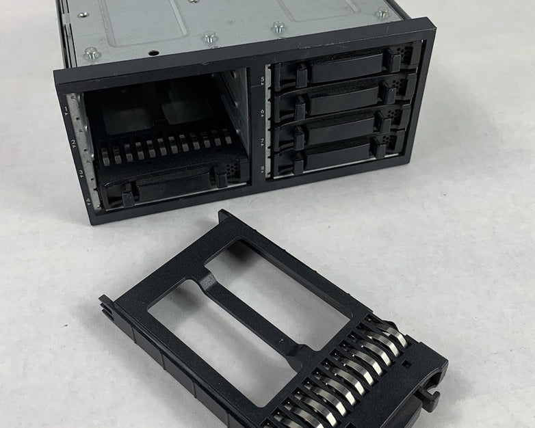 HP DL380 G7 G6 SAS 2.5" Drive Cage 463173-001 - Missing 2 Caddies