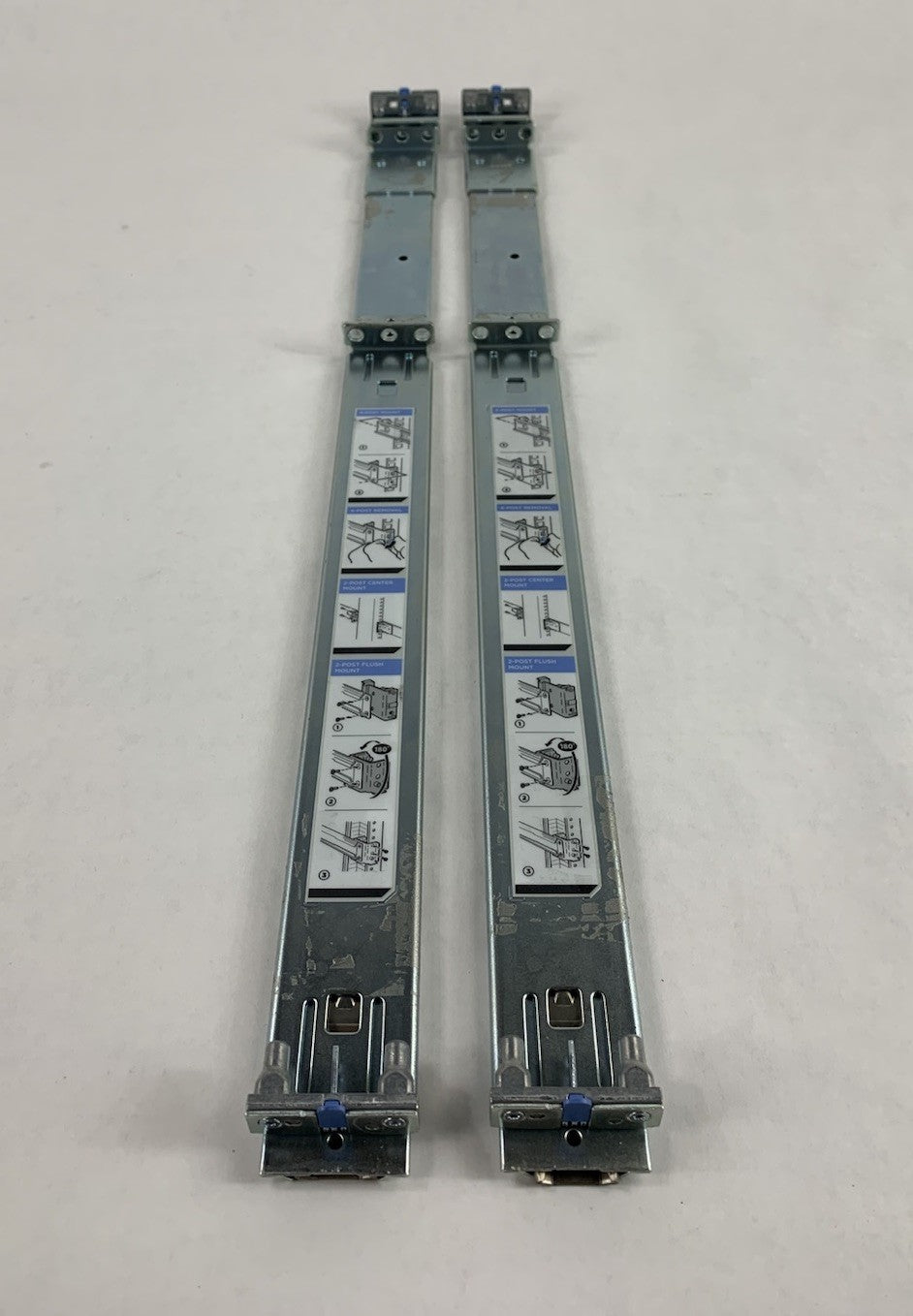 Dell X632K D419M Y419K Sliding PowerEdge L + R Inner and Outer Rail Kit1