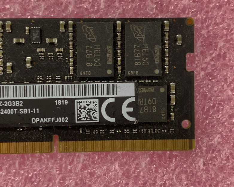 Micron MTA16ATF2G64HZ-2G3B2 16 GB SODIMM PC4-2400 DDR4 Laptop SDRAM