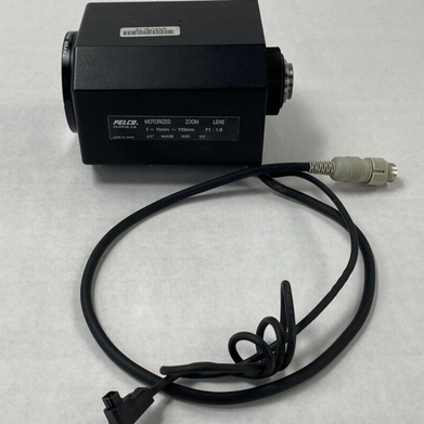 Pelco TV10AC-1 Motorized Zoom Lens f = 11mm - 110mm f 1 - 1.8 Untested