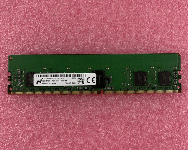 Micron 4GB 1RX8 PC4-2400T-RDB-11 MTA9ASF51272PZ-2G3B1II DDR4 RAM Memory