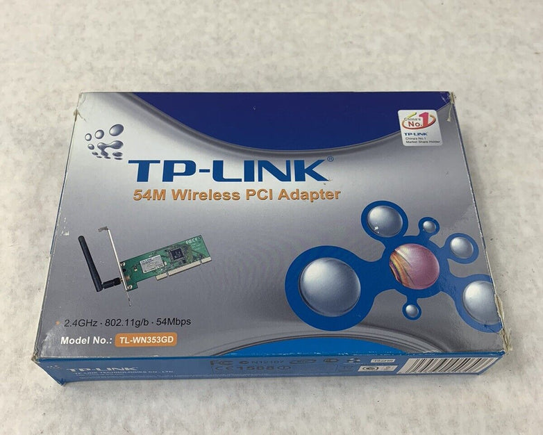 TP-Link 54M Wireless PCI Adapter TL-WN3533GD