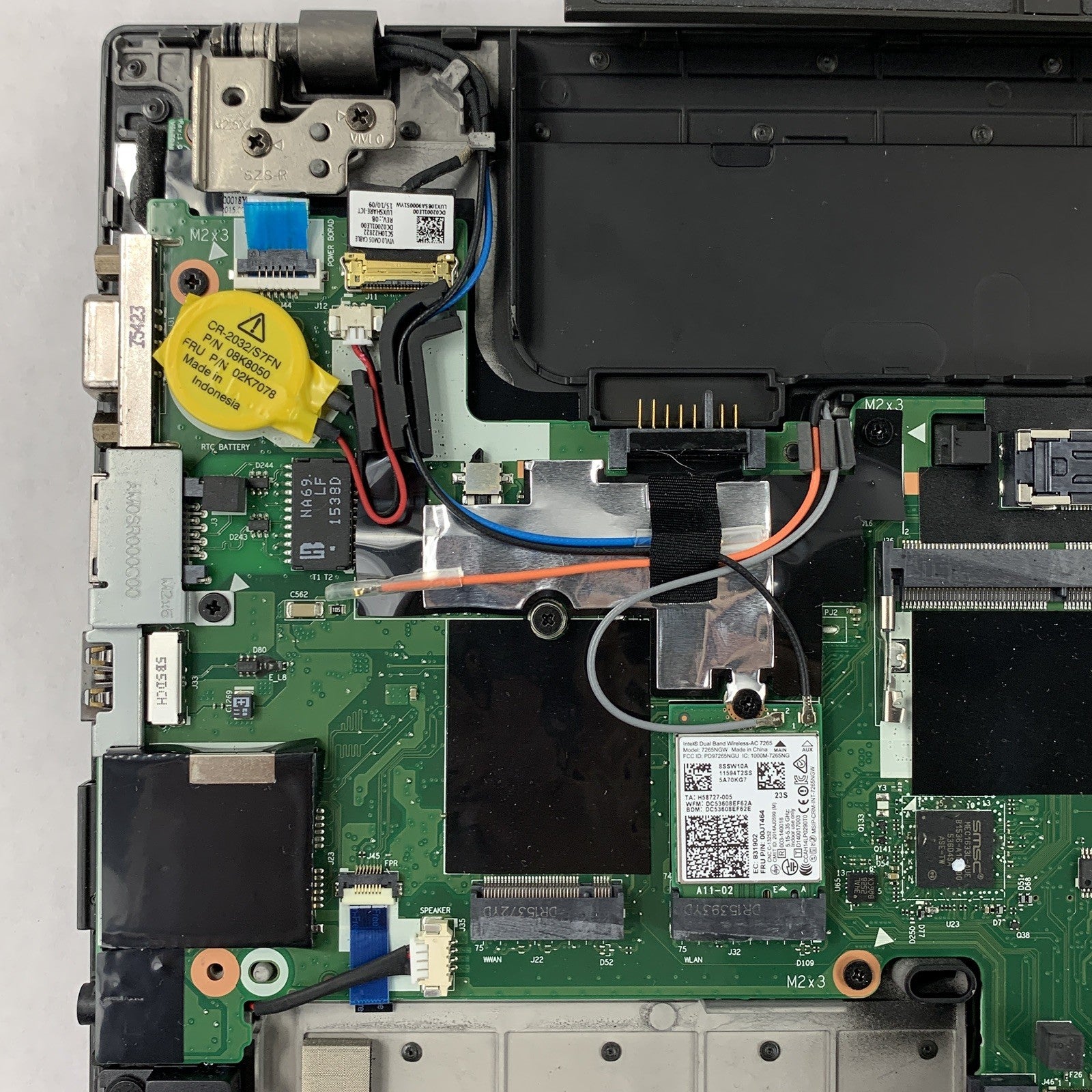 Lenovo ThinkPad T450 14" Intel i5-5300U 2.3 GHz 8 GB Ram No OS No HDD NO AC