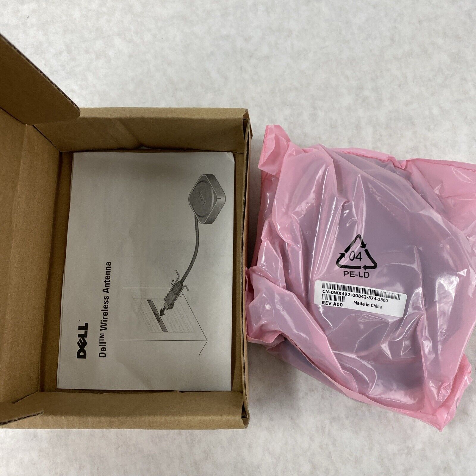 NEW Genuine Dell 0RU297 Wifi Wireless Network Boost Antenna Cable Kit