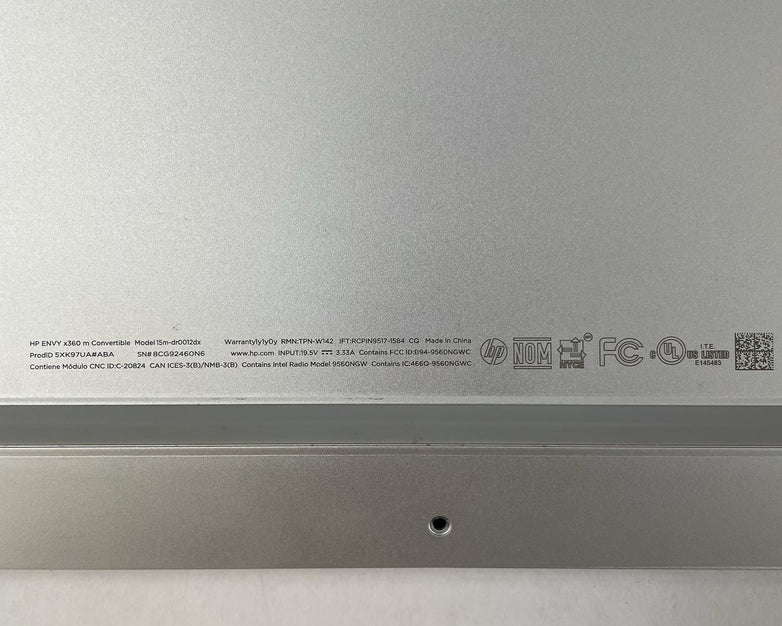 HP Envy x360 14" i7-8565U 1.80 GHz 8 GB RAM No SSD/OS/AC - Bad USB